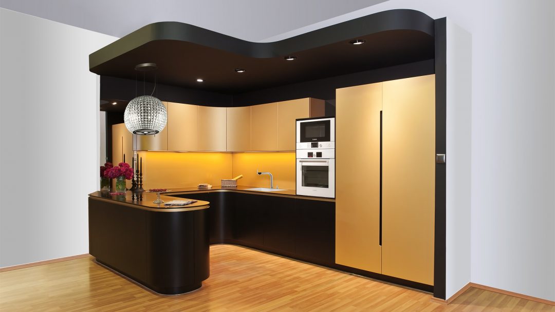 Sodobno oblikovana kuhinja v Tržiču